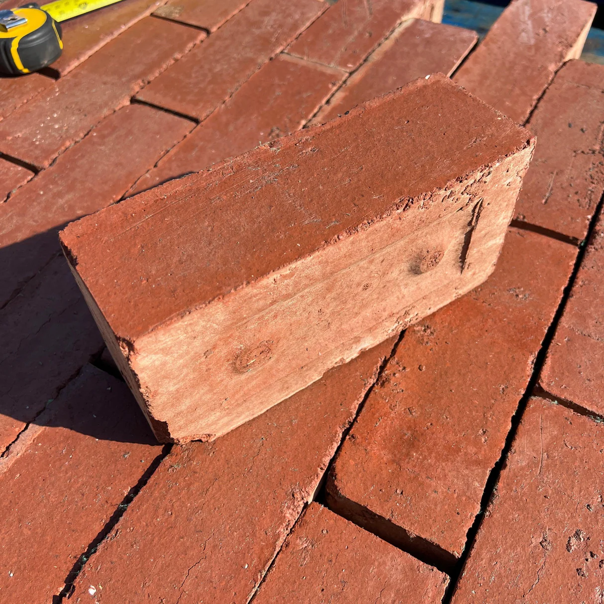 Reclaimed Red Bricks